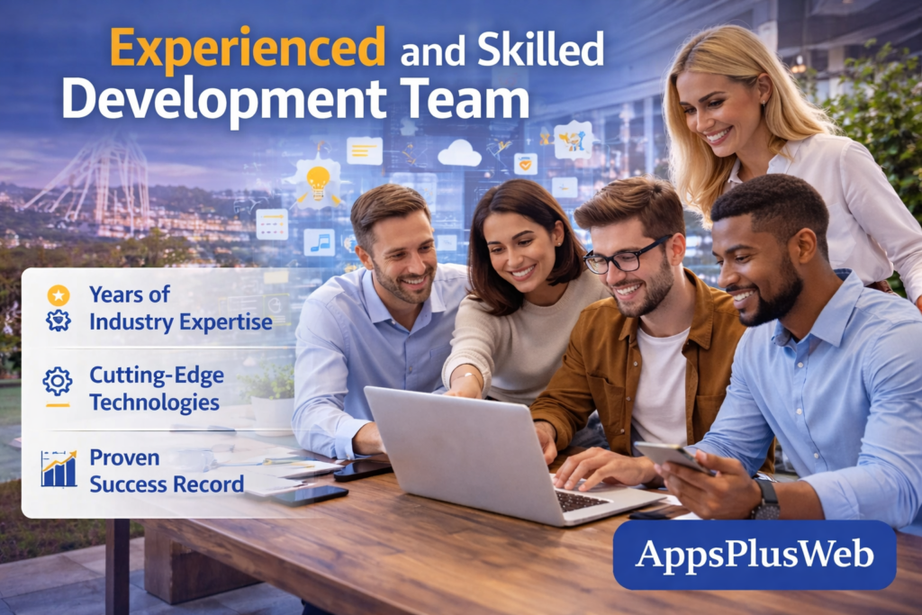 Experienced and Skilled Development Team Experienced and Skilled Development Team