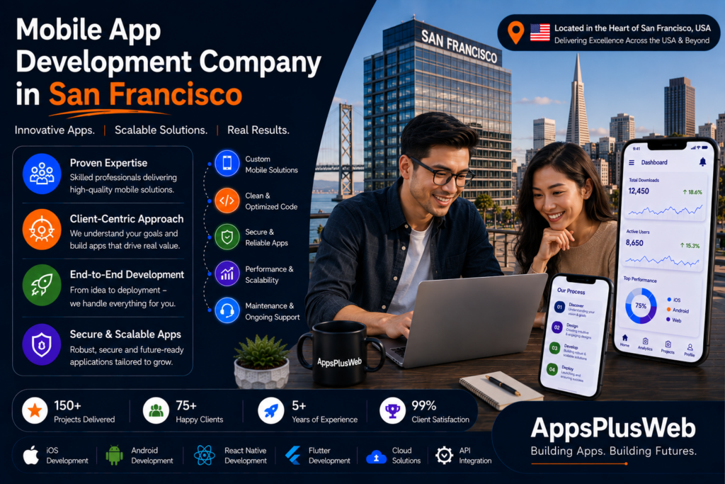 Mobile App Development Company in San Francisco