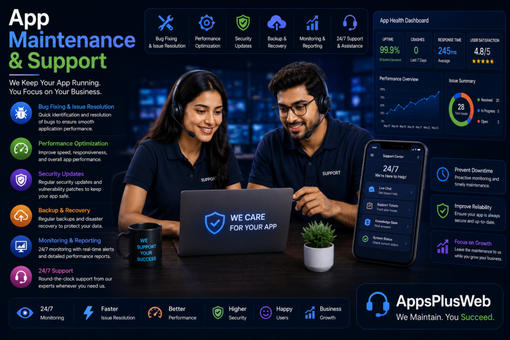 App Maintenance & Support