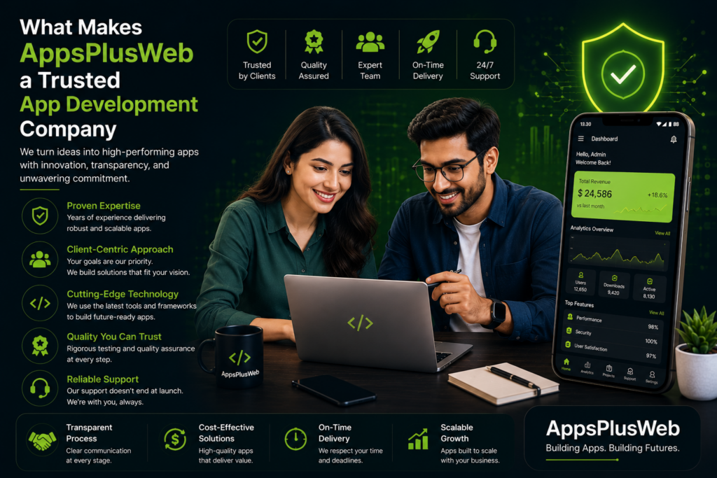 What Makes AppsPlusWeb a Trusted App Development Company