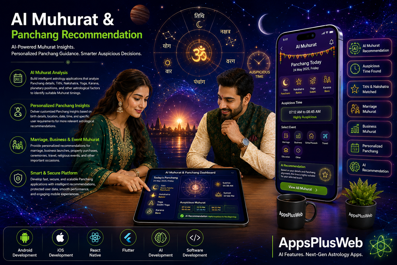 AI Muhurat & Panchang Recommendation