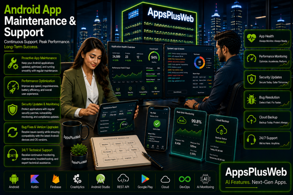 Android App Maintenance & Support