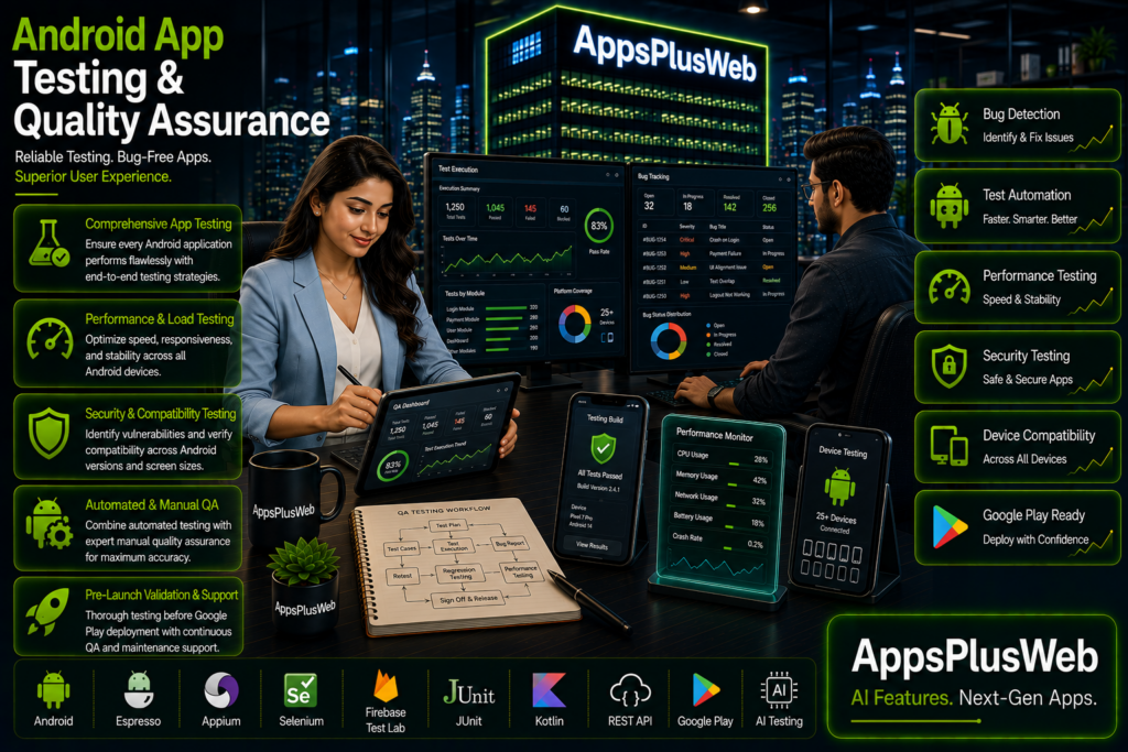 Android App Testing & Quality Assurance
