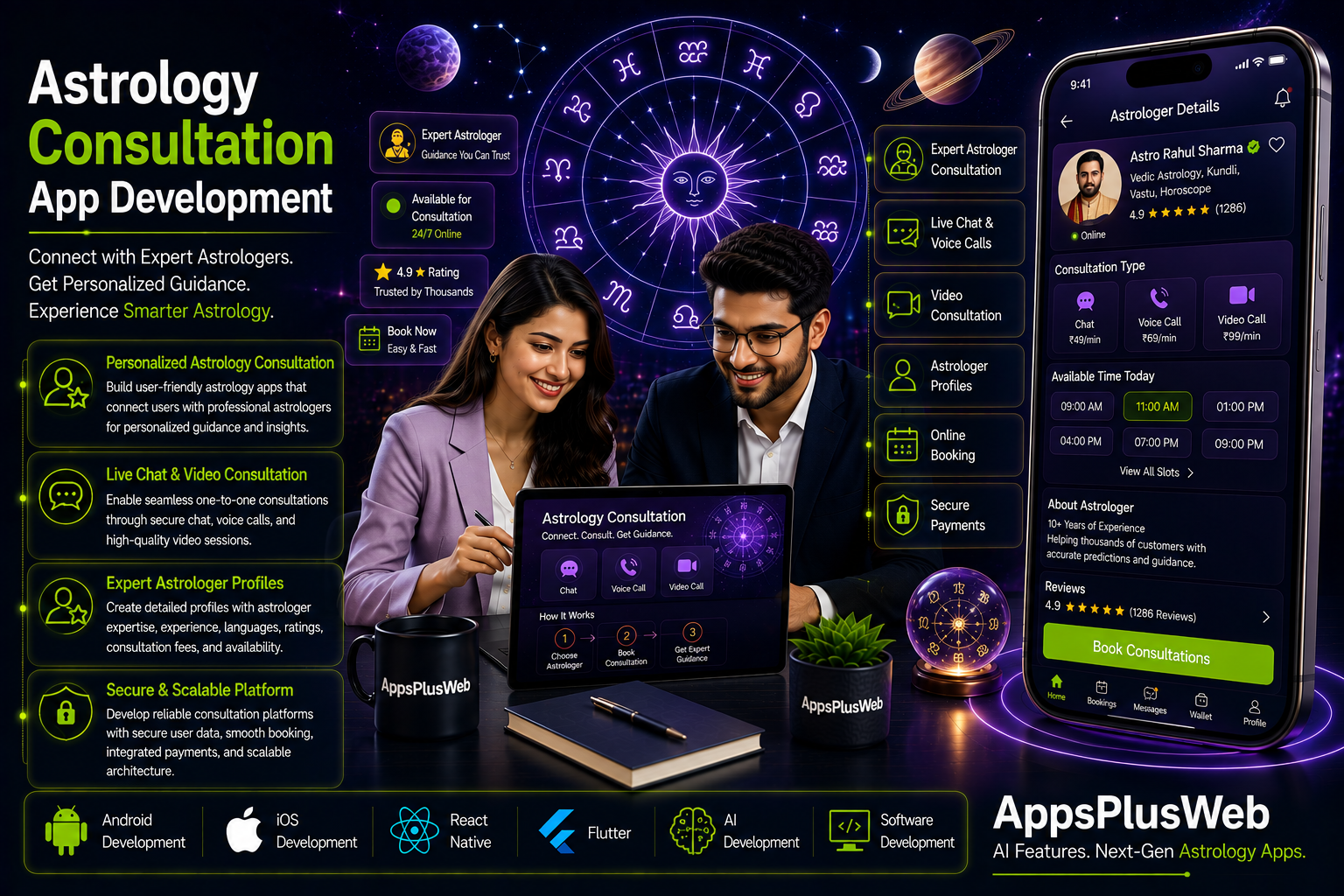 Astrology Consultation App Development Astrology Consultation App Development