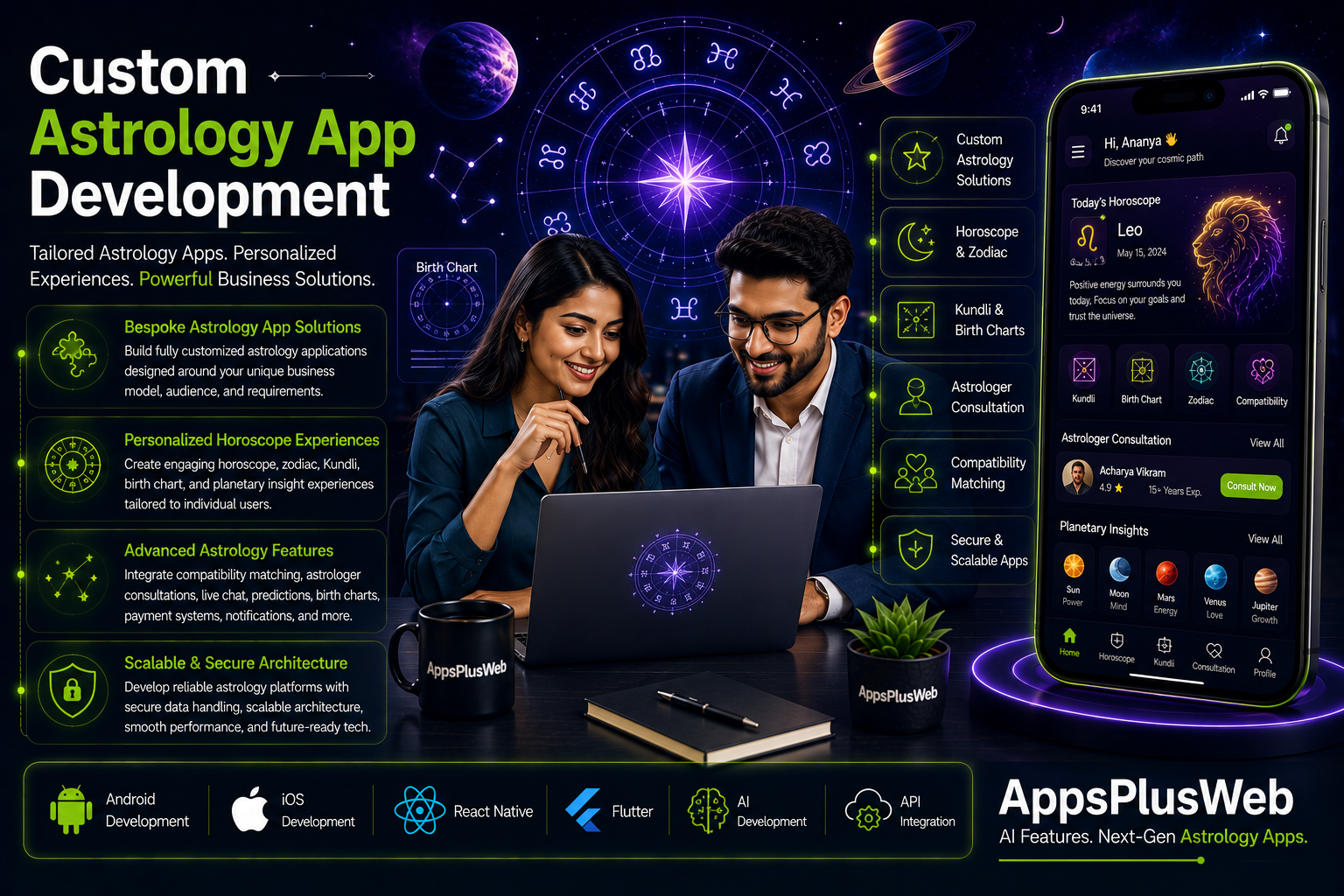 Custom Astrology App Development Custom Astrology App Development